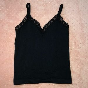 Calvin Klein Black Lace Crop Top
